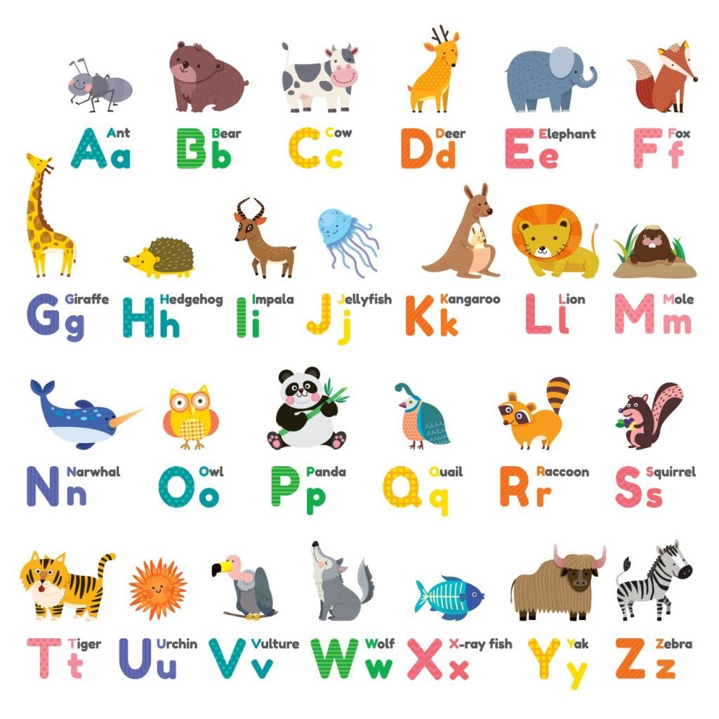 Animal Alphabet Animal Alphabet Alphabet Illustration - vrogue.co